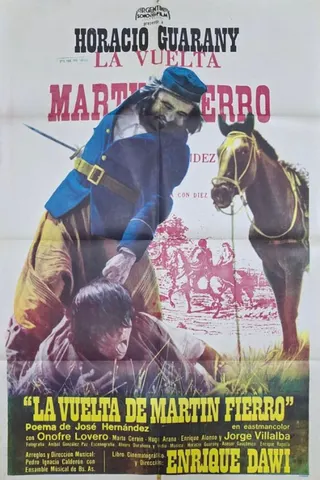 Görsel: TMDB La Vuelta de Martín Fierro afişi