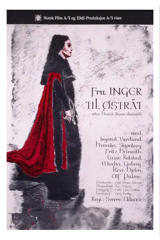 Lady Inger of Ostrat afişi