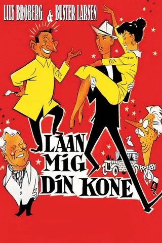 Lån mig din kone afişi