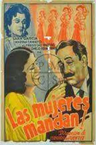 Las mujeres mandan afişi