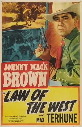 Law of the West afişi