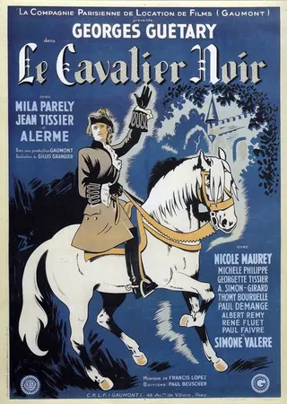 Le cavalier noir afişi