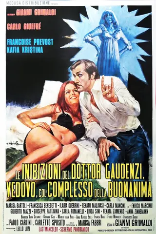 Le inibizioni del dottor Gaudenzi, vedovo col complesso della buonanima afişi
