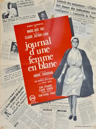 Görsel: TMDB Le Journal d'une femme en blanc afişi
