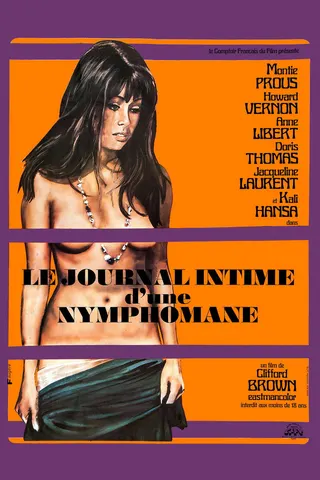 Le journal intime d'une nymphomane afişi