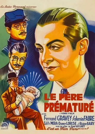 Le Père prématuré afişi