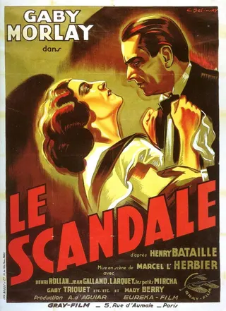Le Scandale afişi