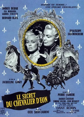 Le secret du Chevalier d'Éon afişi