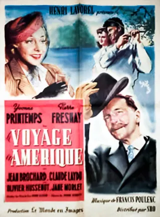 Le Voyage en Amérique afişi