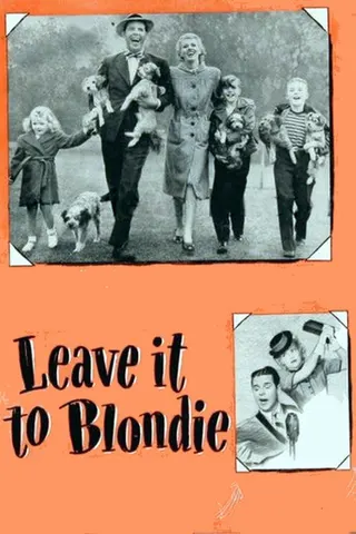 Leave It to Blondie afişi