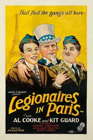 Görsel: TMDB Legionnaires in Paris afişi