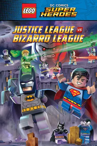 Lego DC Comics Super Heroes: Justice League vs. Bizarro League afişi
