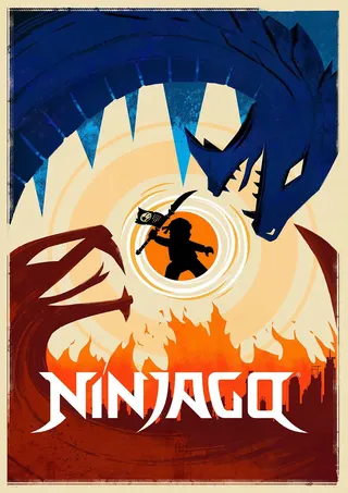 Lego Ninjago: Spinjitzu'nun Ustaları afişi
