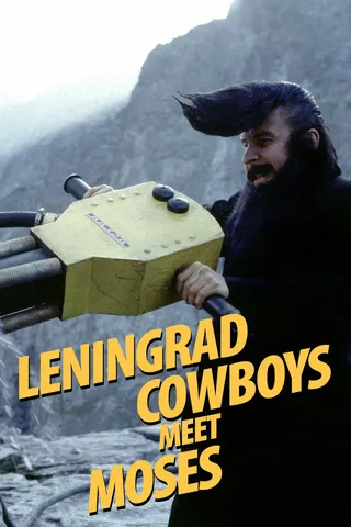 Görsel: TMDB Leningrad Cowboys Meet Moses afişi