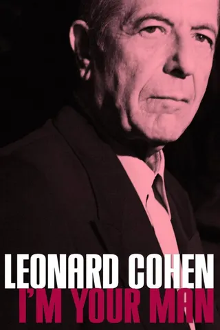 Görsel: TMDB Leonard Cohen: I'm Your Man afişi