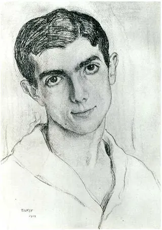 Görsel: Léon Bakst / Kamu malı Léonide Massine