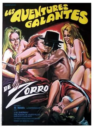 Görsel: TMDB Les aventures galantes de Zorro afişi