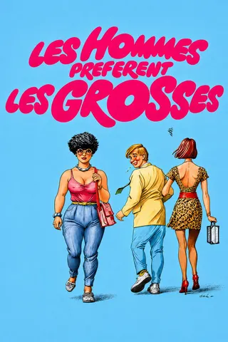 Görsel: TMDB Les hommes préfèrent les grosses afişi