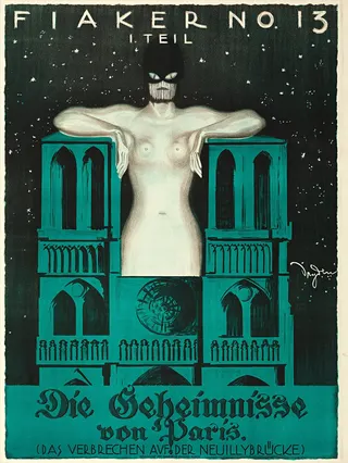 Görsel: Ernst Dryden / Kamu malı Les Mystères de Paris afişi