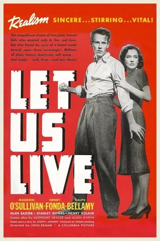 Let Us Live afişi