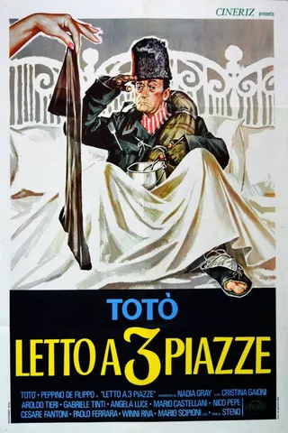 Görsel: TMDB Letto a tre piazze afişi