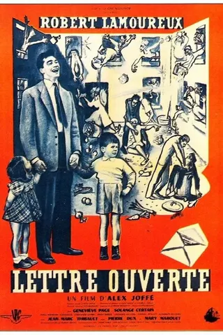 Lettre ouverte afişi