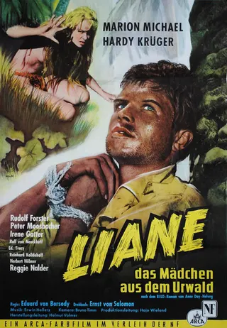 Görsel: TMDB Liane, Jungle Goddess afişi