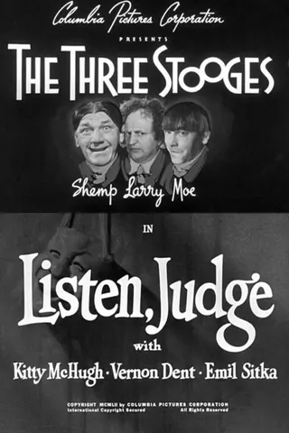 Görsel: TMDB Listen, Judge afişi