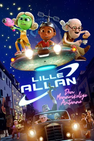 Görsel: TMDB Little Allan - The Human Antenna afişi