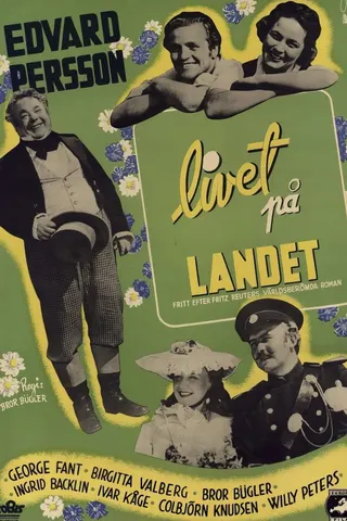 Livet på landet afişi
