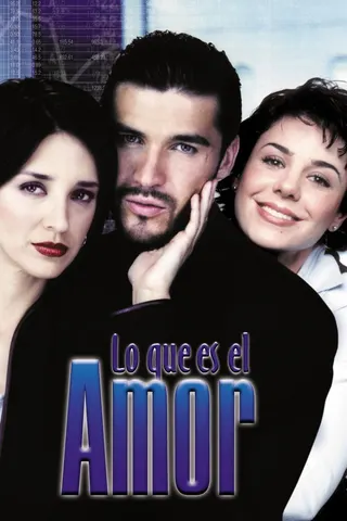 Lo que es el amor afişi