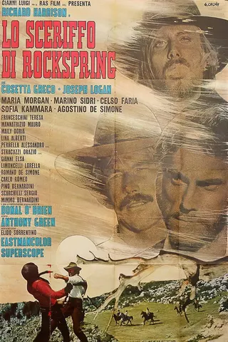 Lo sceriffo di Rockspring afişi