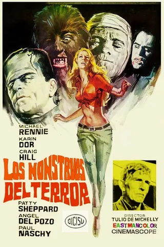 Los Monstruos del Terror afişi