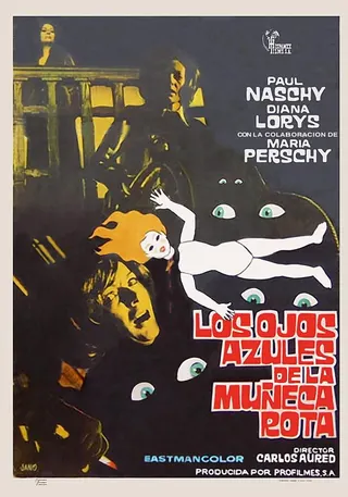 Los Ojos Azules de la Muñeca Rota afişi