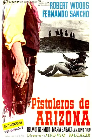 Görsel: TMDB Los Pistoleros de Arizona afişi