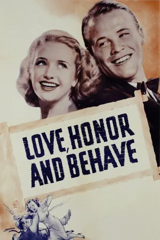 Love, Honor and Behave afişi