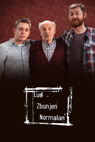 Lud, zbunjen, normalan afişi