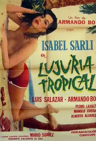 Lujuria tropical afişi