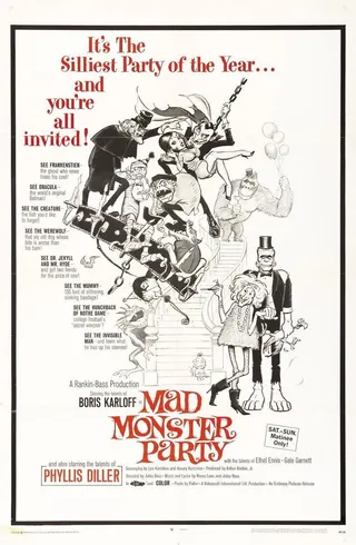 Mad Monster Party afişi