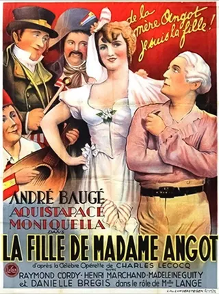 Görsel: TMDB Madame Angot's Daughter afişi