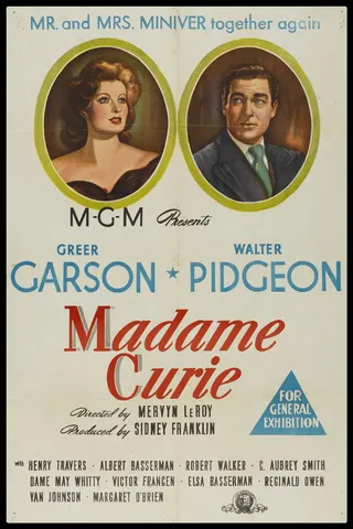Madame Curie afişi