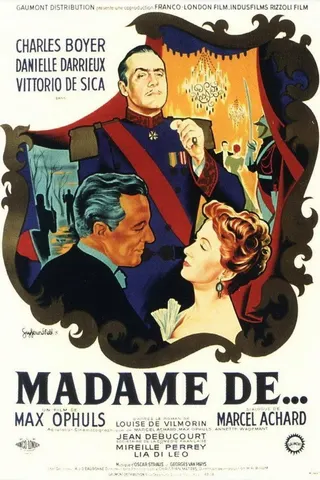 Madame de... afişi