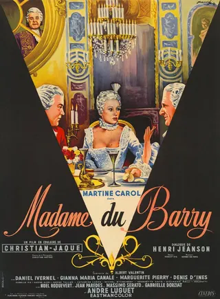 Görsel: TMDB Madame du Barry afişi