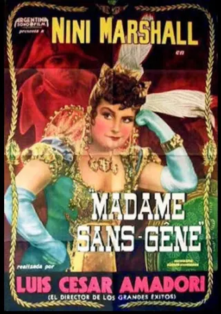 Görsel: TMDB Madame Sans Gene afişi