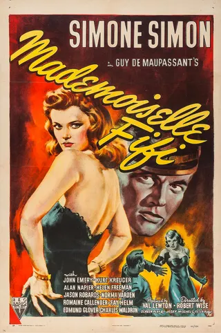 Görsel: William Rose / Kamu malı Mademoiselle Fifi afişi