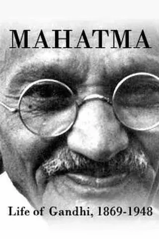Görsel: TMDB Mahatma: Life of Gandhi, 1869–1948 afişi