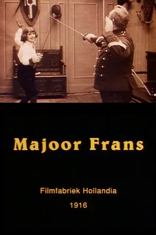 Majoor Frans afişi