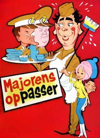 Majorens oppasser afişi