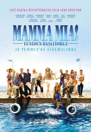 Mamma Mia! Yeniden Başlıyoruz! afişi