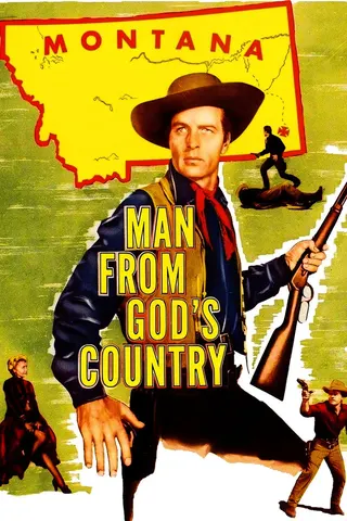Görsel: TMDB Man from God's Country afişi